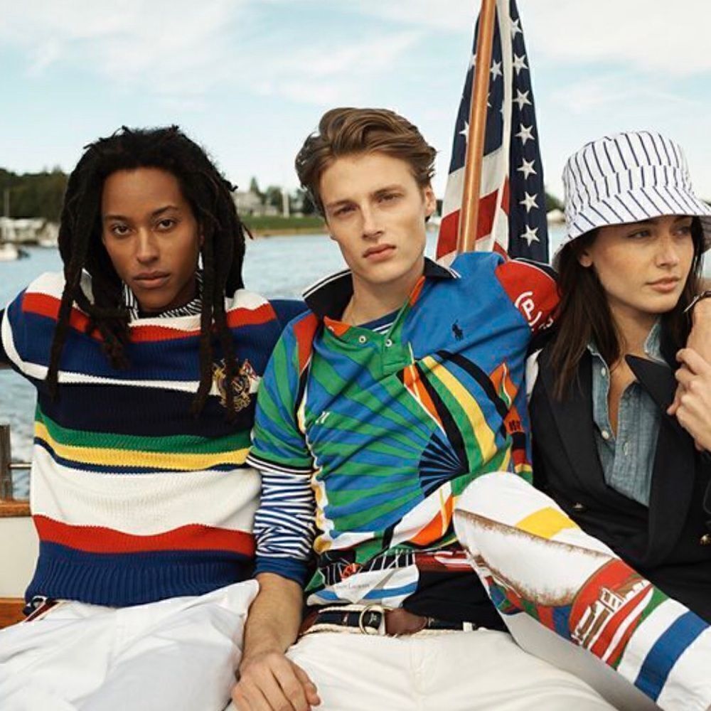 Polo Ralph Lauren Cotton Regatta Flag Color Block Roll Neck L/S Sweater - Picture 6 of 16